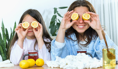 Receitas caseiras para as constipações